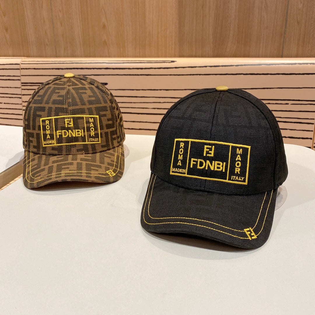 Modische Baseballkappe mit FF-Buchstaben