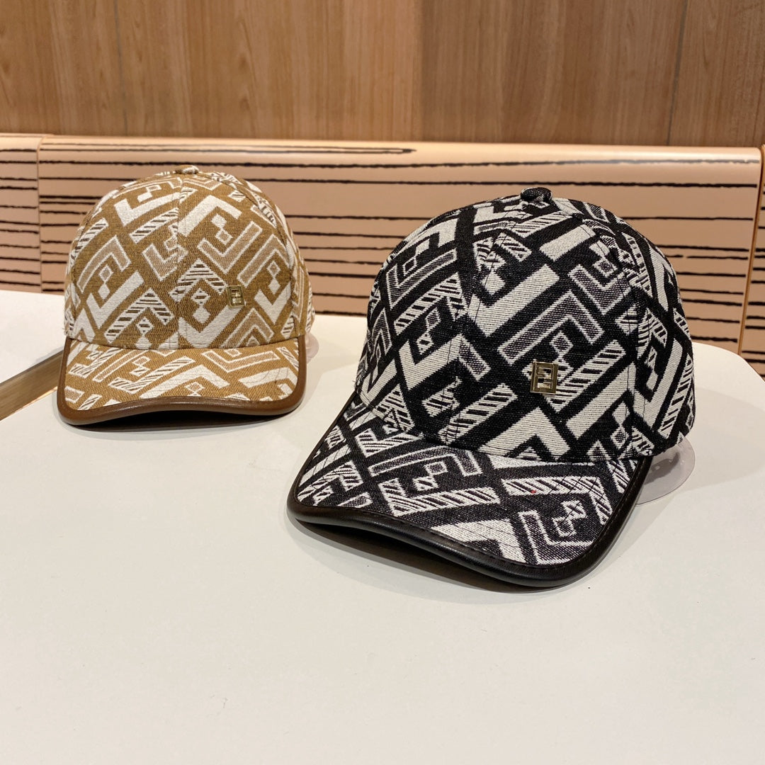Modische Baseballkappe mit FF-Buchstaben