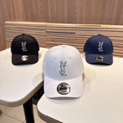 Modische Baseballkappe mit YSL-Buchstaben