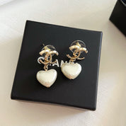 Fashion CC Pendant Earrings