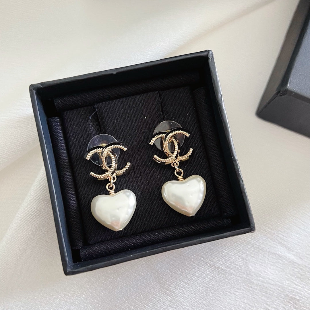 Fashion CC Pendant Earrings