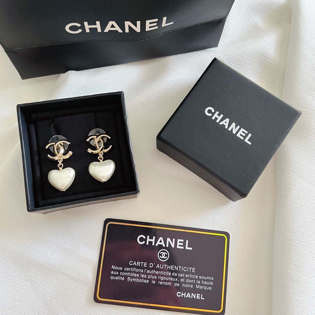 Fashion CC Pendant Earrings