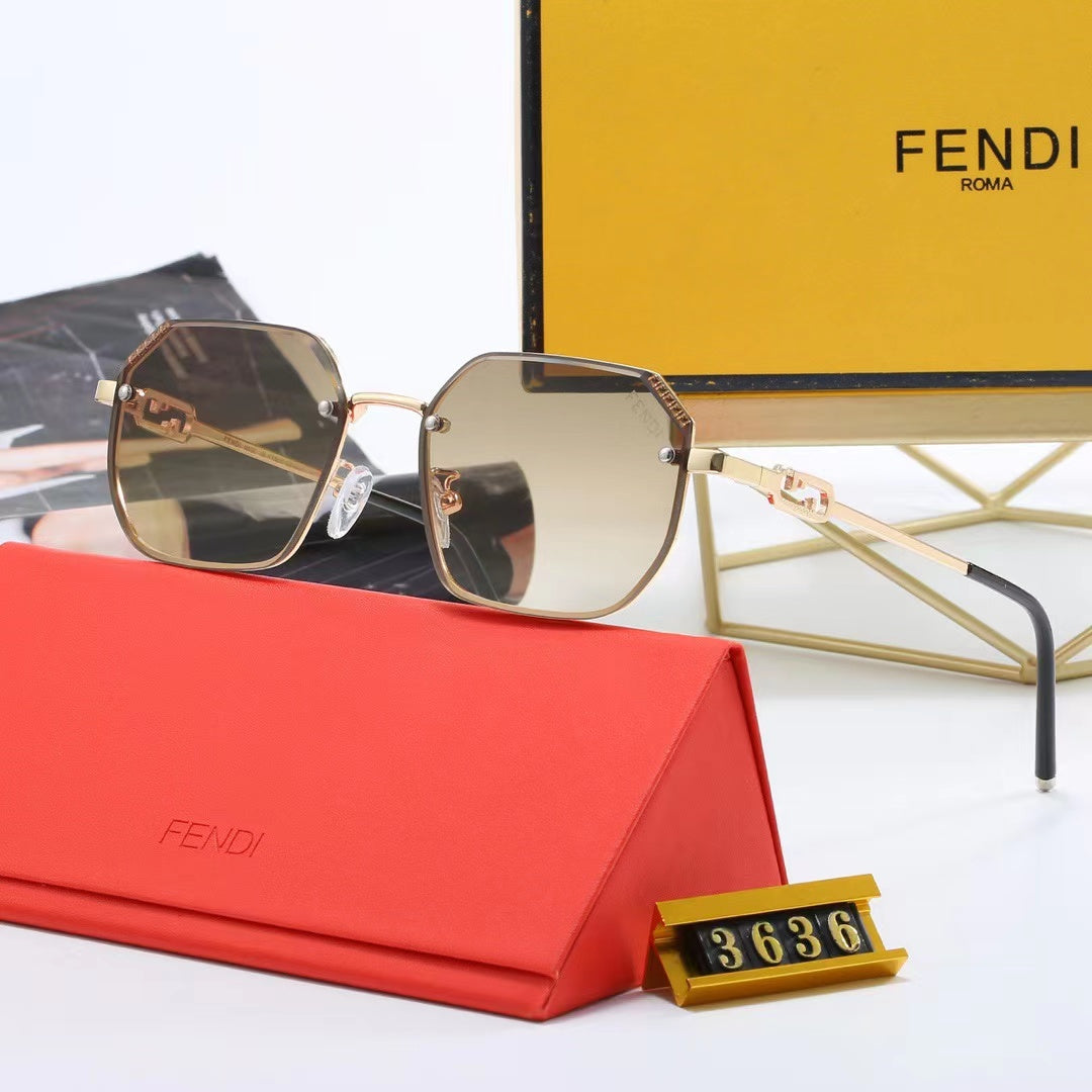 5-color fashionable FF polarized sunglasses