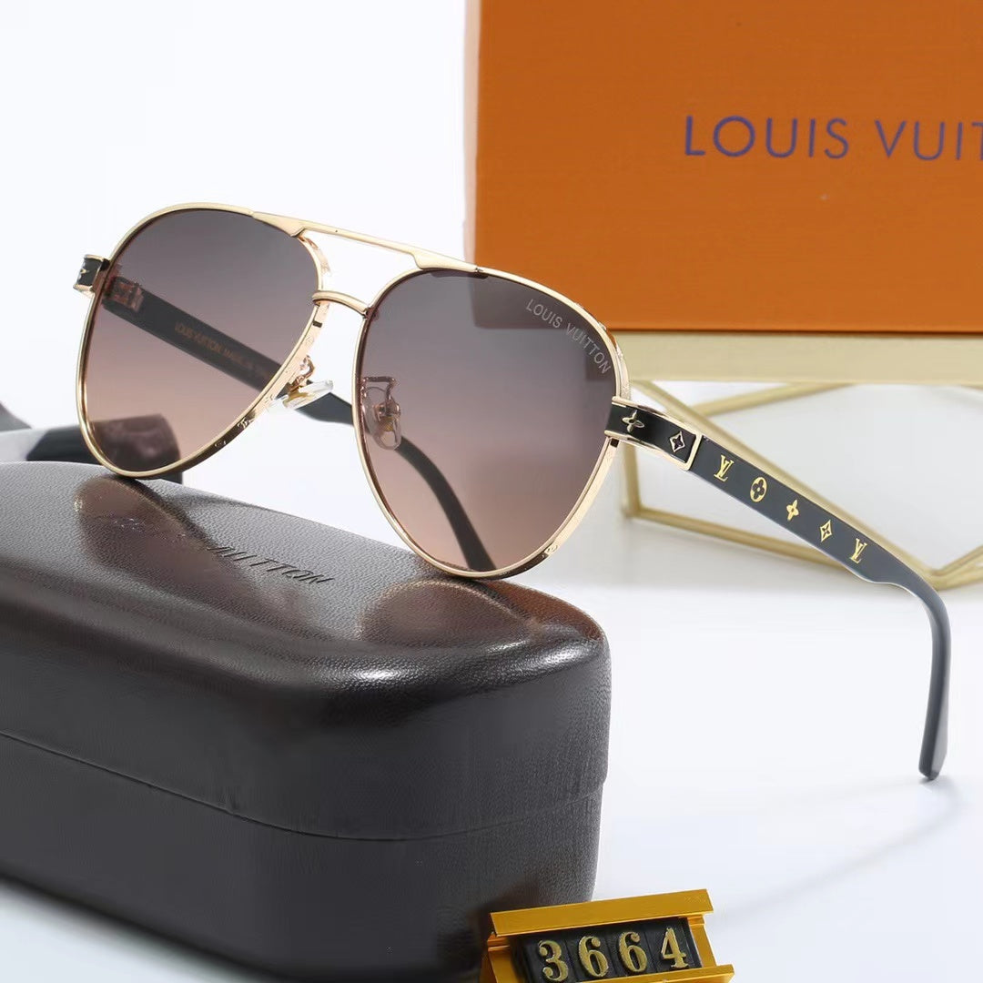 5-color fashionable four-leaf clover polarized sunglasses