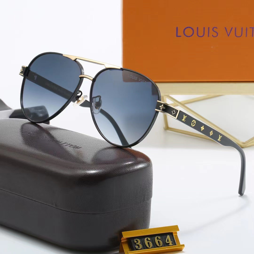 5-color fashionable four-leaf clover polarized sunglasses