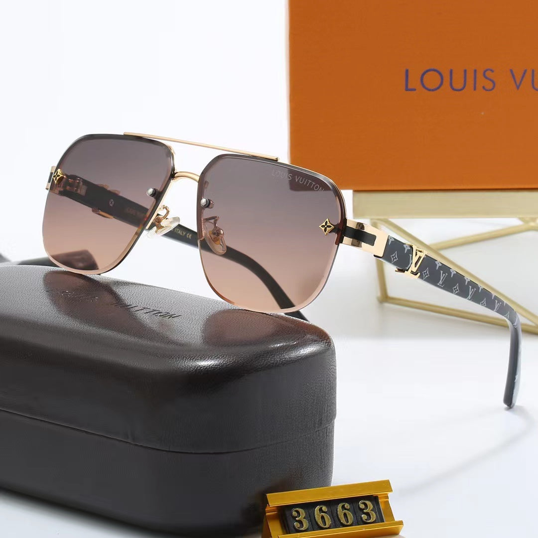 5-color fashionable four-leaf clover polarized sunglasses