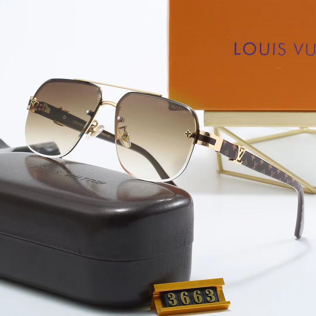 5-color fashionable four-leaf clover polarized sunglasses