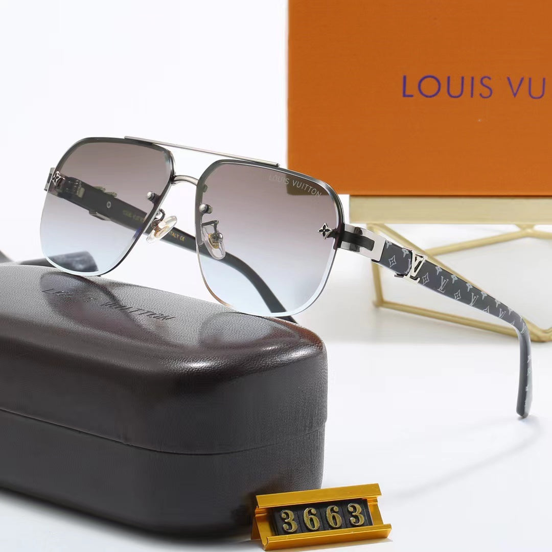 5-color fashionable four-leaf clover polarized sunglasses