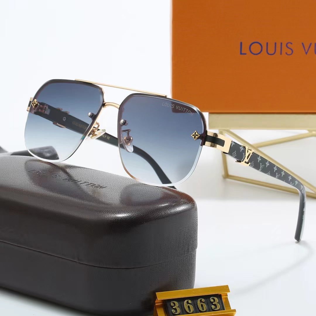 5-color fashionable four-leaf clover polarized sunglasses