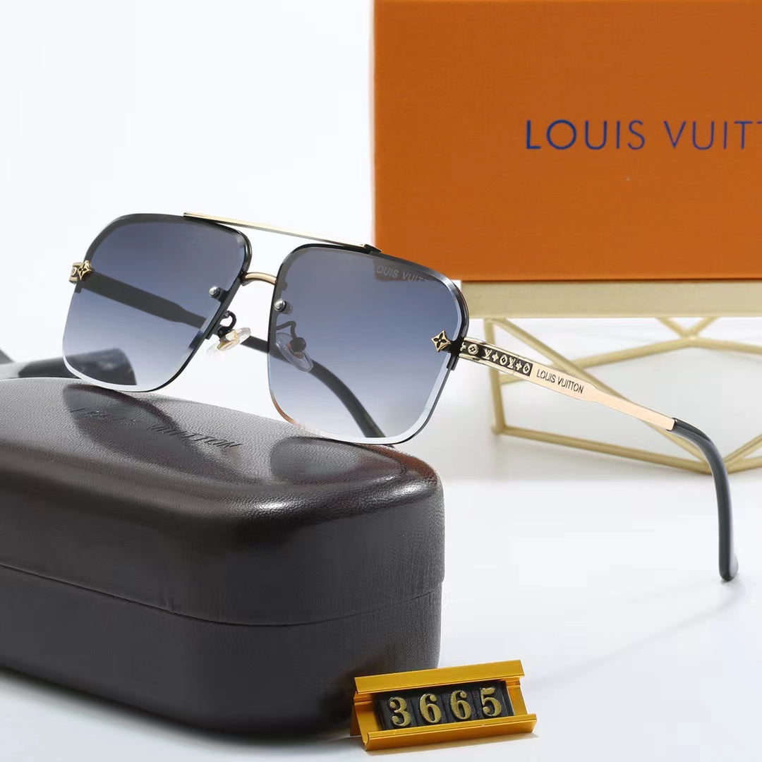 5-color fashionable four-leaf clover polarized sunglasses