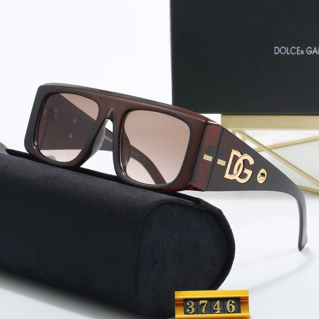 5-color fashionable DG letter polarized sunglasses