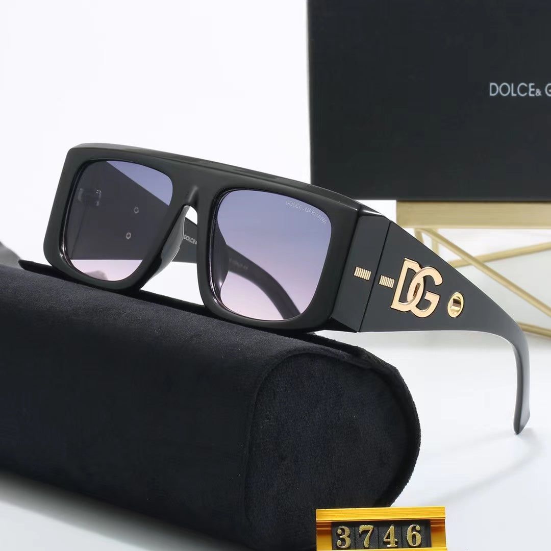 5-color fashionable DG letter polarized sunglasses