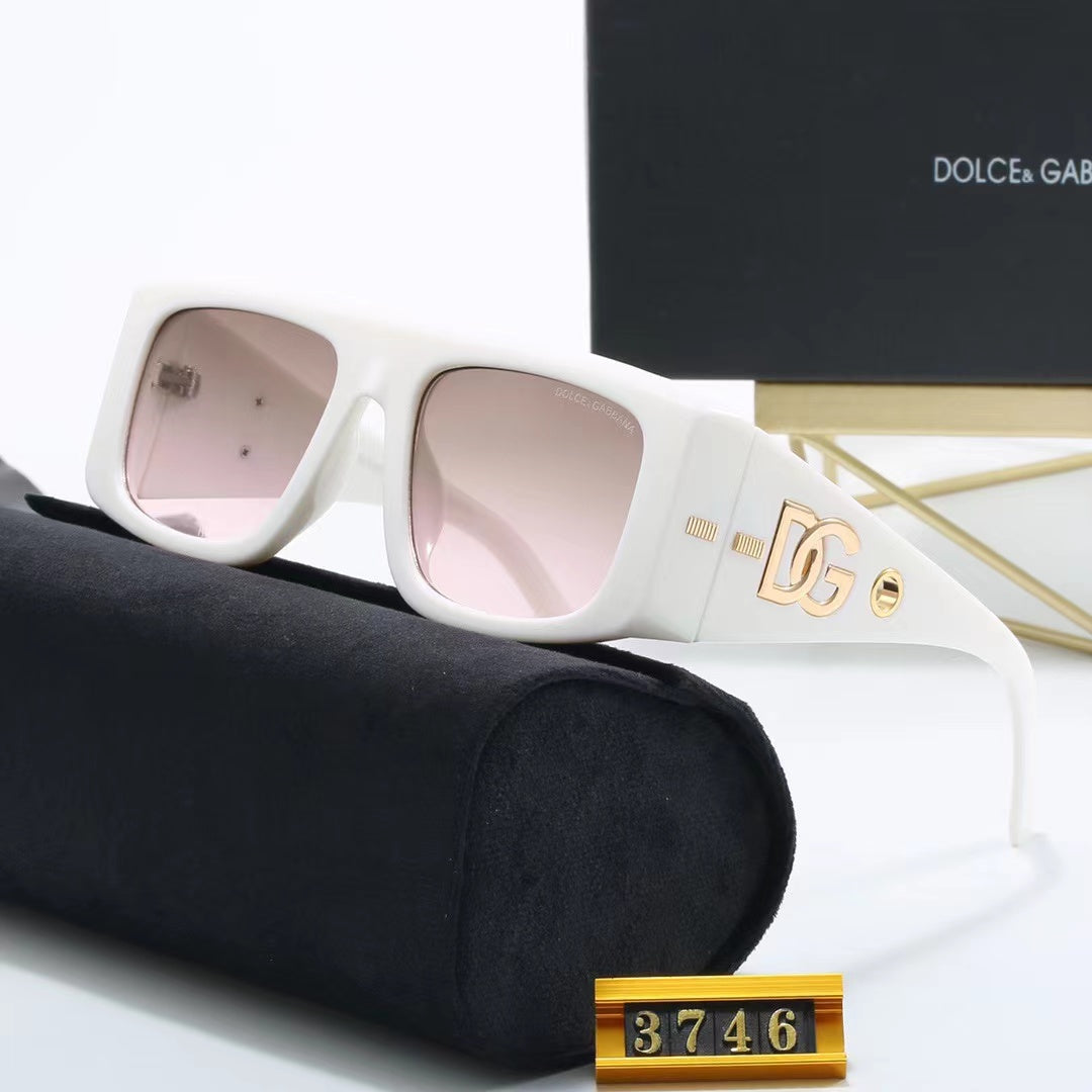 5-color fashionable DG letter polarized sunglasses