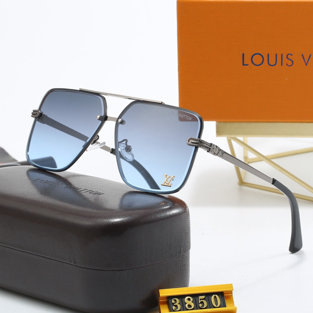 5-color fashionable four-leaf clover letter sunglasses