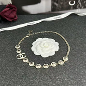 CC rhinestone necklace