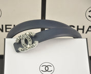 6 color luxury rhinestone pearl letter belt