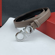 8-color luxury CD multi-color pebbled pattern belt