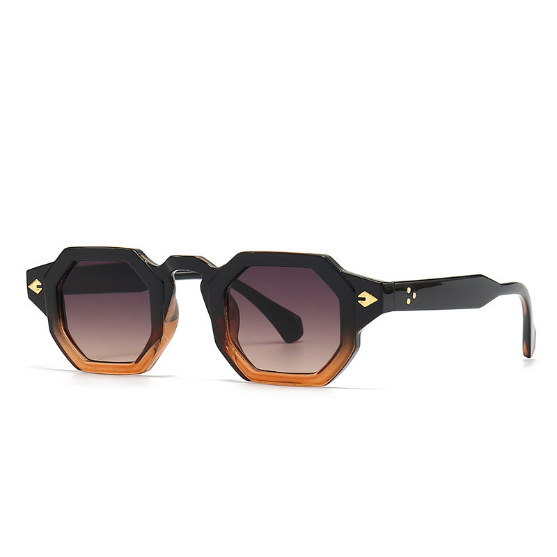 Trendy Street Photo Retro Sonnenbrille mit modernem Charme