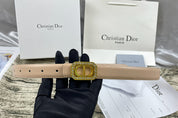 6 Colors luxury CD rhinestone plain belt