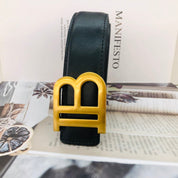 3 Colors Fashion letter leather belt
