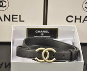 Classic Double C Leather Belt