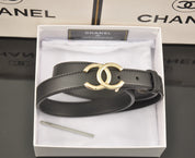 Classic Double C Leather Belt